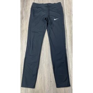 Nike Leggings Womens small Fast Mid Rise Black Running Tight Cropped Workout Gym